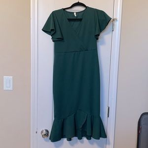 Pink Blush Maternity Dress